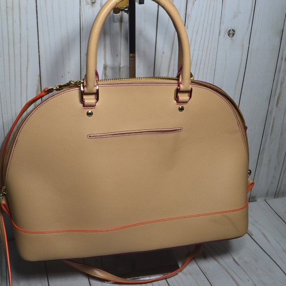 Coach Sierra Large F38404 Beechwood Leather Bag - Picture 2 of 6